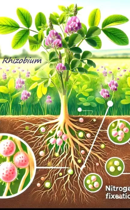 Μηδική & Rhizobium: Συμμαχία για Γόνιμα Χωράφια και Πλούσιες Σοδειές»